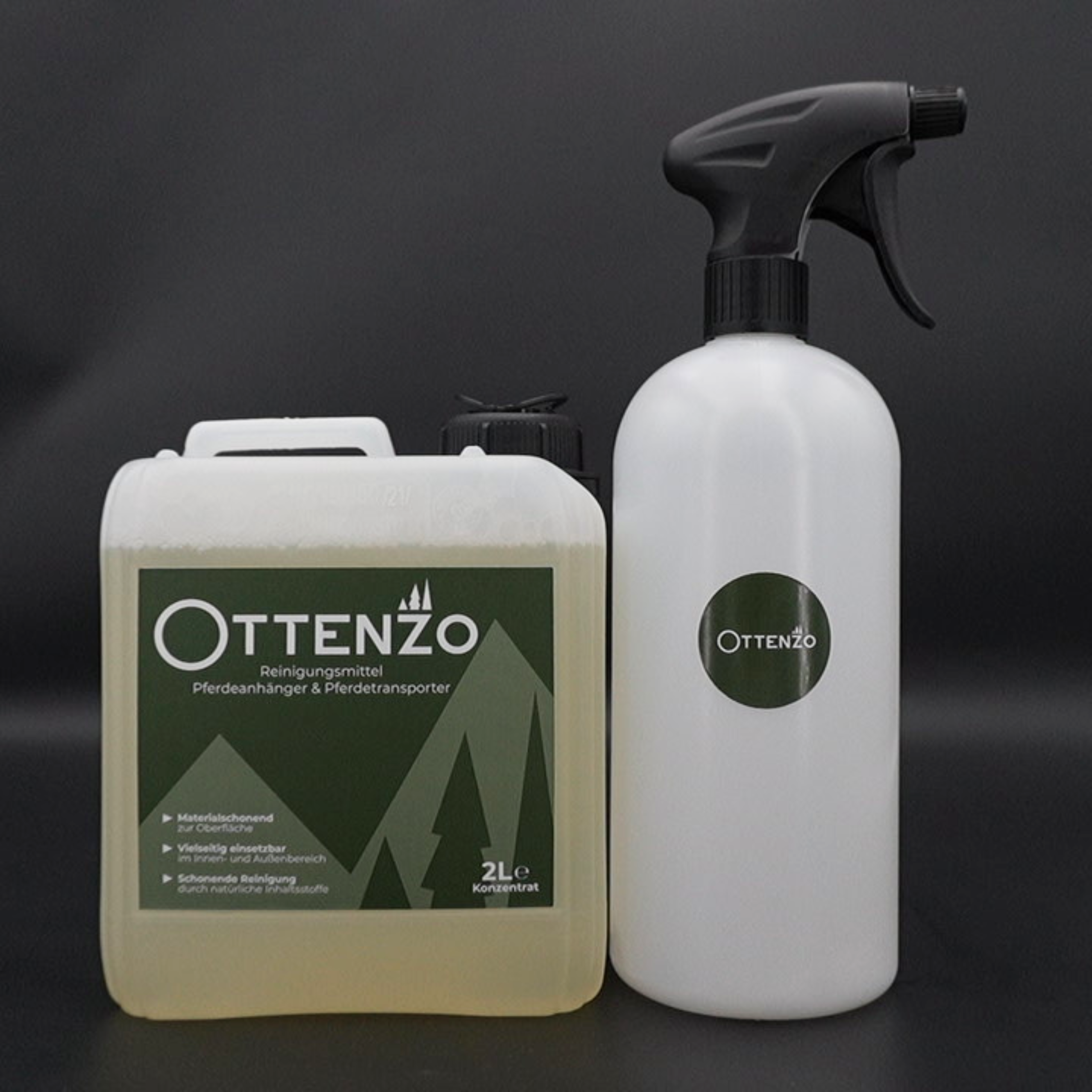 Pferdeanhänger & Transporter Reiniger 2L + GRATIS Refill & Spray 1L